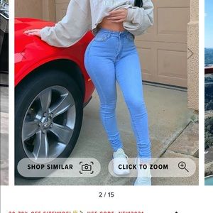 FN Marilyn high waisted skinny jeans